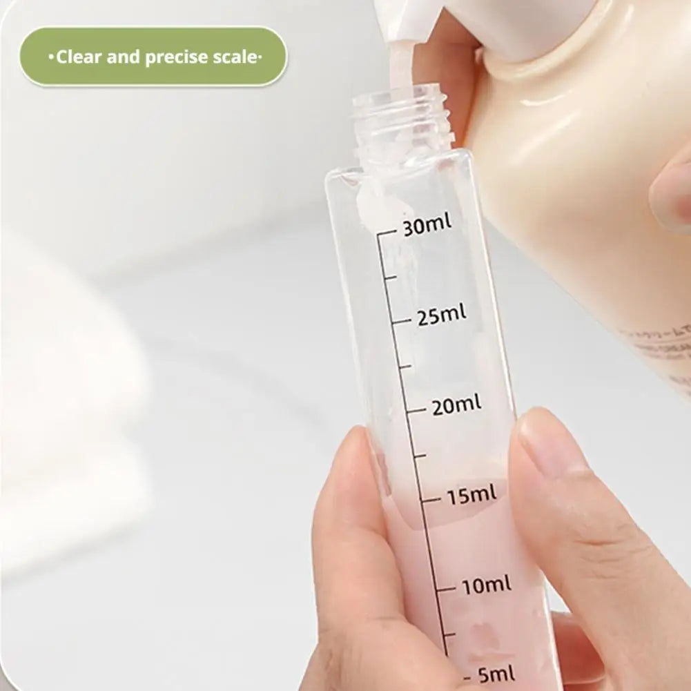 4 in 1 Draagbare Reisflessen van de Reisdispenser van het Lekbevis Lekdichte Reiscontainer voor de Lotion van de Conditioner van