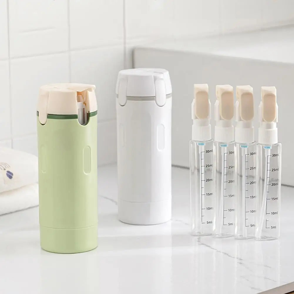 4 in 1 Draagbare Reisflessen van de Reisdispenser van het Lekbevis Lekdichte Reiscontainer voor de Lotion van de Conditioner van